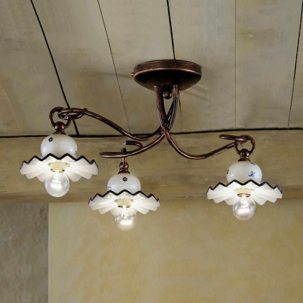 klasszikus mennyezeti lampa kezi festessel keramia rusztikus kezzel festett provence provanszi mintas fuggesztek lampa ferroluce toszkan stilusu egyedi videki paraszthaz romantikus olasz toszkan.jpg